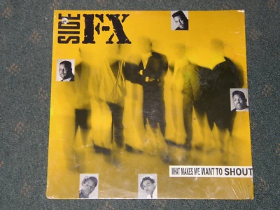 Side F-X "Makes Me Want To Shout/ Rock The House" 12" Remixes Lp Rap Hip Hop NEW - Image 1 of 2