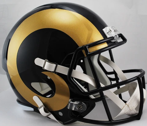 ST. LOUIS RAMS 2000-2015 THROWBACK Riddell SPEED Replica Football Helmet Cover