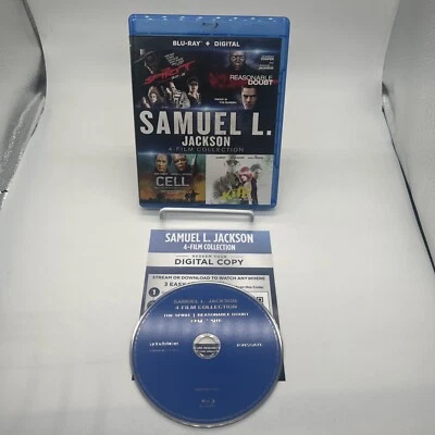 Blu-ray Samuel L Jackson 4 Film Collection RARE FREE SHIPPING! - Image 1 of 3