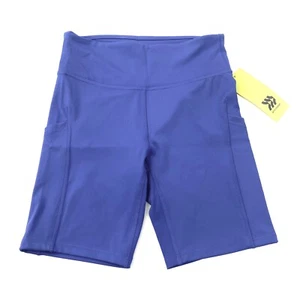 All in Motion Womens Size XS Sculpt Bike Shorts 7" Inseam Cobalt - Picture 1 of 8