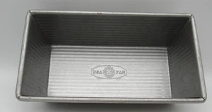 USA Pan Nonstick Standard Bread Loaf Pan 1 Pound Aluminized Steel - Picture 1 of 6