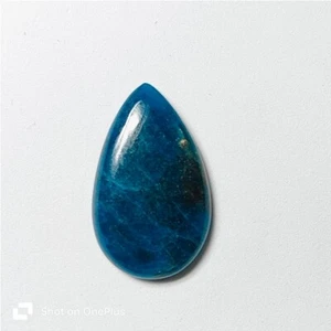 Apatite Natural Neon Blue Apatite Cabochon Loose Gemstone 52 Cts ME-10041 - Picture 1 of 5