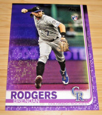 Brendan Rodgers – 2019 Topps Update – Purple – Rookie Card
