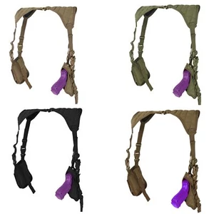 Condor ASH Universal Vertical 1911 Shoulder Holster Tactical Pistol Mag Pouch - Picture 1 of 10