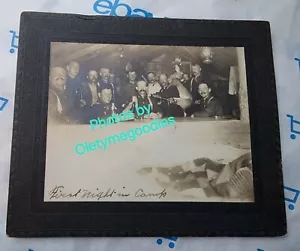 Antigua tarjeta de gabinete militar de 1890 Rough Riders - Imagen 1 de 24