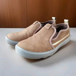 Merrell Tuscany Slip on Flat Womens Shoes Sneakers Tan Leather US 7.5 EU 38 VGC - Picture 1 of 12