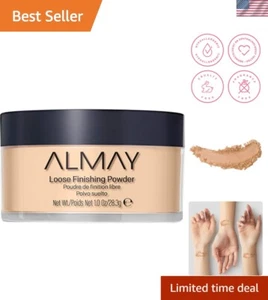 Hypoallergenic Matte Loose Powder - Lightweight Setting Powder for Flawless Skin - Picture 1 of 10