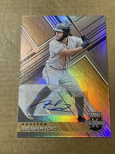 2019 Panini Elite Extra Edition Auto Abraham Toro #119 Autograph - Picture 1 of 5