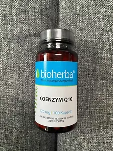 Coenzym Q10 CoQ10 Ubiquinon hochdosiert 120 mg mit Zink 100 Kapseln - Bild 1 von 3