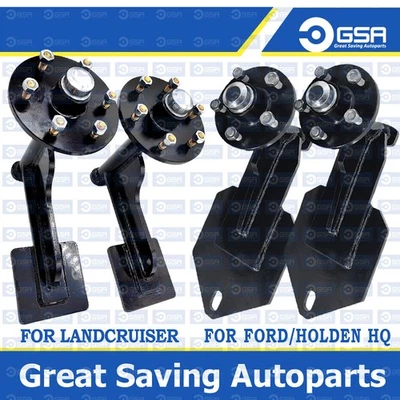 2pcs 5 Lug / 6 Lug Shipping Container Wheels 8800LB Fully Assembled With Hub - image 1 of 4