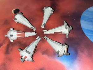 90’s  Micro Machines Star Wars Lot X6 Sun Crusher Epic Collections Space Ship - Picture 1 of 1