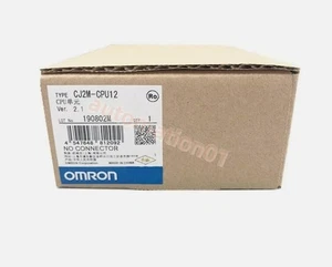 Genuine Omron CJ2M-CPU12 PLC Module CJ2MCPU12 CPU Unit New In Box - Picture 1 of 2