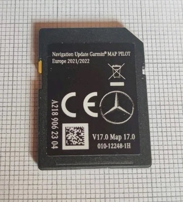 Mercedes Navigation Update Garmin Map Pilot Europe 2021/2022 SD Karte - Bild 1 von 3