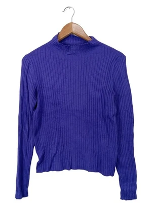 C&A Jersey de punto Mujeres Jersey Talla EU 38 azul look casual - Imagen 1 de 4