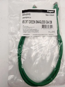 LEGRAND 576-A20-003, VS 3 pies verde sin enganches C6A CM  - Imagen 1 de 2