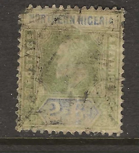 NORTHERN NIGERIA Classics...Sc #17...Usado con defectos...1902...SCV $75,00 - Imagen 1 de 1