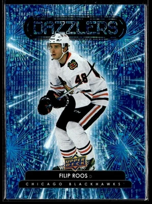 2022-23 Upper Deck Extended Series Dazzlers Blue #DZ-70 Filip Roos - Image 1 of 2