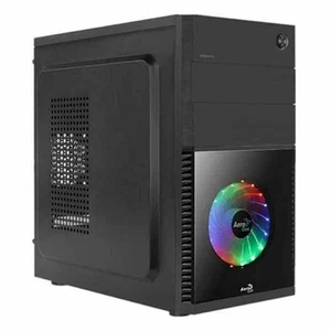 Case computer desktop ATX Aerocool CS105BK Nero LED RGB mATX - Afbeelding 1 van 10