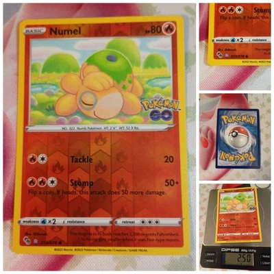 Ditto ⭐ 🇬🇧 Nm Unpeeled Numel Reverse Holo Pokemon Go 2022 Pokémon Og Card  - Bild 1 von 4