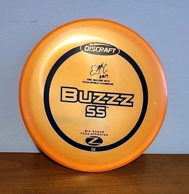Discraft Eric MC Cabe 2010 Buzzz SS  MID- Range PDGA Approved Disc Golf Orange  - Image 1 of 3