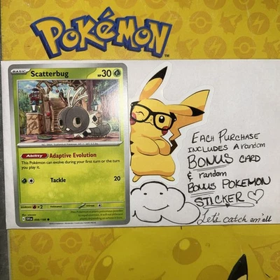 Scatterbug 008/198 SV01: Scarlet & Violet Base Set Regular - Image 1 of 4