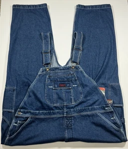 Five Brother Denim Latzhose Relaxed Fit Full Cut Blau Herren Größe 50x30 - Neu mit Etikett - Bild 1 von 11