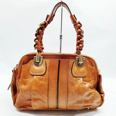NO TARIFF Chloe Hand Bag Brown Leather 4492443 - Image 1 of 4