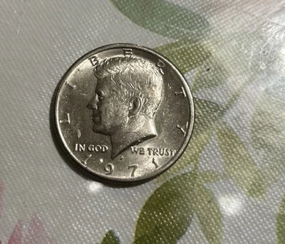 1971 D John F. Kennedy Silver Half Dollar Coin - Image 1 of 4