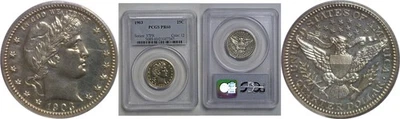 1903 Barber Quarter   PCGS PR-60 - Image 1 of 3