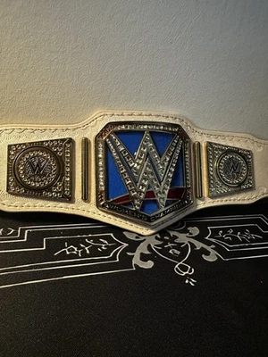 WWE Mini Replica SmackDown Women’s Championship Belt – Collector’s Display Piece - Image 1 of 4