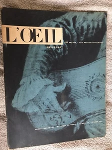 L'Oeil Numero 14 February 1956 - Foto 1 di 6