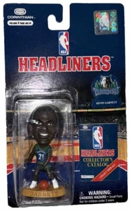 Figura deportiva de juguete Kevin Garnett Minnesota Timberwolves 1997 cabeza de cartel de los fanáticos de la NBA - Imagen 1 de 2