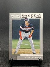 2019 Bobby Witt Contenders Game Day Ticket Rookie Card # 4