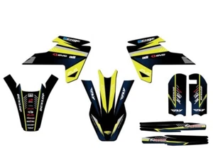 2016-2018 TC 65 SURGE Yellow Senge Graphics Kit Compatible with Husqvarna - Picture 1 of 10