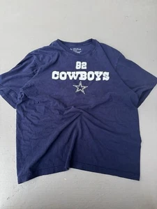 Nike The Nike Tee Blue Jason Witten 82 Dallas Cowboys Shirt Adult Size Large - Picture 1 of 3