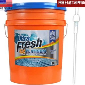 5 Gal Liquid Laundry Detergent 6X Cleaning Power Odor Eliminator HE Compatible - Picture 1 of 6