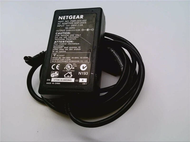 NETGEAR Bay Networks Power Adapter PWR-023-001 - Image 1 of 1