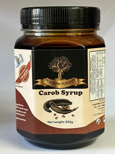 Carob Syrup Natural Sweetener Cocoa Substitute 850g - Picture 1 of 9
