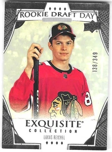 2022-23 Upper Deck Black Diamond Lukas Reichel Draft Day Exquisite Rookies /349 - Bild 1 von 1