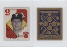 2005 Bowman Heritage Topps Heritage Blue Backs Joe Mauer #52