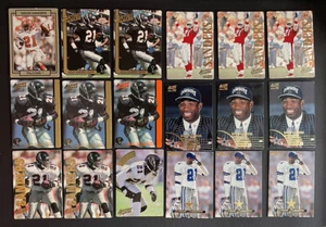 Deion Sanders 18 x LOT Action Packed 1990 #9 1992 Neon 84N Cowboys Falcons 49ers - Bild 1 von 15