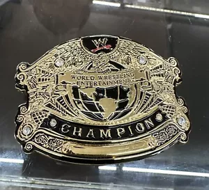 WWE 2008 Exclusive Undisputed World Wrestling Championship Title Belt Buckle - Picture 1 of 3