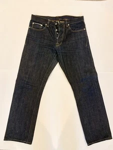 Kicking Mule Workshop Selvedge Denim Jeans Blue 1980 Japan Made 32x30 - Picture 1 of 6