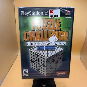 Puzzle Challenge: Crosswords & More - Sony PlayStation 2 NEW/SEALED - Picture 1 of 2
