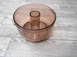 Sunbeam Oskar JR Chopper Plus Amber Work Bowl Only Repairs Replacement 14131 - Picture 1 of 5