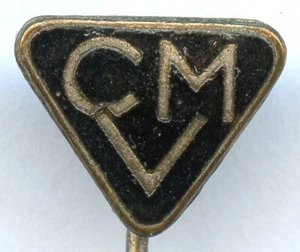 CHRISTLICHE GEWERKSCHAFT POST (CGP) MITGLIEDSABZEICHEN 1950/60ER JAHRE - Bild 1 von 1