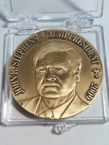 2009 ROCHESTER NUMISMATIC ASSOC   PRESIDENTS  MEDAL - Picture 1 of 2