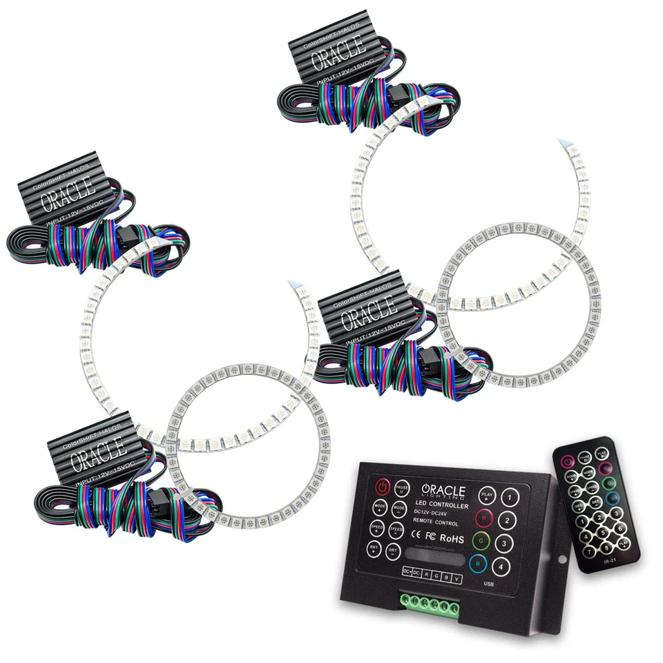 Kit halo farol de LED Oracle 10-12 compatível com Lexus RX350 RX450h com controle 2.0 - Imagem 1 de 1