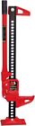 Torin 33" Ratcheting Off Road Utility Farm Jack, 3 Ton (6,000 lb) Capacity, Red