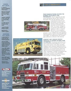 Fire Equipment Brochure - Pierce & Oshkosh - Joint Capabilities Ad (DB302) - Picture 1 of 1